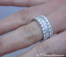 Exquisiter Brillanten Memory Ring mit Baguette Diamanten #6