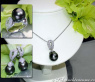 Auffallende Tahitiperlen Ohrstecker mit Diamanten #6