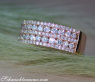 Eleganter Brillant Band Ring in Roségold #5