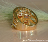 Stattlicher Multicolor Saphir Ring mit Brillanten #6