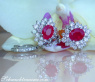 Exquisite Burma Rubin Ohrstecker mit Brillanten #2
