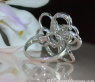 Erstklassiger Brillanten & Diamanten Ring im Blüten Design #7
