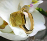 Feinster Zitronenquarz Ring #4