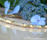 Edler Diamanten Armreif im Bambus Design #1