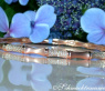 Attraktiver Diamanten Armreif im Bambus Design #1