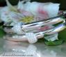 Massiv gefertigter Diamanten Armreif in Weißgold 585 #1