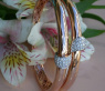 Massiv gefertigter Brillant Armreif in Roségold 750 #5