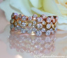 Drei grazile Diamanten Memory Ringe #1
