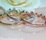 Drei grazile Diamanten Memory Ringe #6