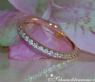 Feiner Diamanten Memory Ring in Roségold #3