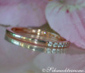 Feiner Diamanten Memory Ring in Roségold #5