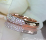 Bildschöner Brillanten Pavé Ring in Roségold #3