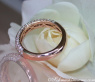 Bildschöner Brillanten Pavé Ring in Roségold #5