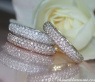 Bildschöner Brillanten Pavé Ring in Roségold #6