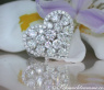 Exquisiter Brillanten Herz Ring #2