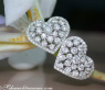 Exquisite Brillanten Herz Ohrstecker #2