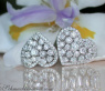 Exquisite Brillanten Herz Ohrstecker #5
