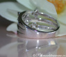 Edler Blüten Ring mit naturbraunen & weißen Brillanten #6