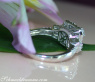 Edler Brillanten Ring mit Princess und Baguette Diamanten #6