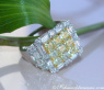 Erlesener Brillanten Ring mit gelben Diamanten #6