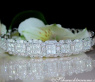 Hochkarätiger Brillanten Armreif mit Princess und Baguette Diamanten #1