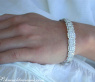 Hochkarätiger Brillanten Armreif mit Princess und Baguette Diamanten #6