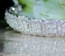 Hochkarätiger Brillanten Armreif mit Princess und Baguette Diamanten #7