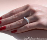 Geschwungener Diamanten Ring #5