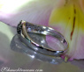 Geschwungener schwarze Diamanten Ring #7