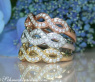 Drei Diamanten Ringe in Einem #1
