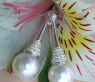 Extravagante Südseeperlen Ohrstecker mit Brillanten #3