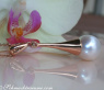 Extravaganter Südseeperle Anhänger mit Brillanten in Roségold #5