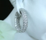 Hochkarätige Brillanten Pavé Creolen (Ø 2,40 cm) #6
