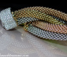 Stattliches Himbeer Armband "Tricolor" mit Brillanten #3