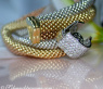 Stattliches Himbeer Armband "Tricolor" mit Brillanten #4