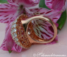 Hochkarätiger Brillanten Ring im Pilz Design #5