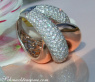Auffallend schwerer Brillanten Ring in Roségold #5
