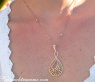 Hochkarätiger Anhänger mit gelben und weißen Diamanten #4