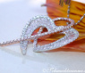 Bildschöner Brillanten Herz Anhänger mit Diamanten #6
