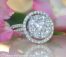 Erlesener Brillanten Ring (Halo Ring) #1