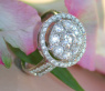 Erlesener Brillanten Ring (Halo Ring) #2