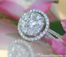 Erlesener Brillanten Ring (Halo Ring) #3