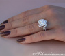 Erlesener Brillanten Ring (Halo Ring) #4