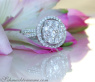 Erlesener Brillanten Ring (Halo Ring) #6