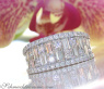 Erstklassiger Brillanten Band Ring mit Baguette Diamanten #2