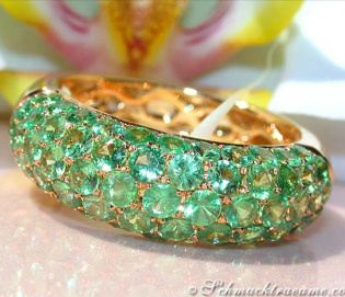 Edler Tsavorit Pavé Ring Edler Tsavorit Pavé Ring