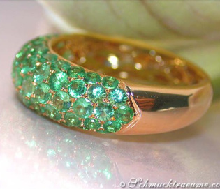 Edler Tsavorit Pavé Ring Edler Tsavorit Pavé Ring