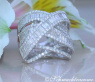 Überkreuzter Brillanten Ring mit Baguette Diamanten (4,73 ct.) #1