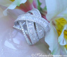 Überkreuzter Brillanten Ring mit Baguette Diamanten (4,73 ct.) #2