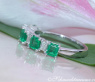 Exquisiter Smaragd Ring mit Baguette Diamanten #6